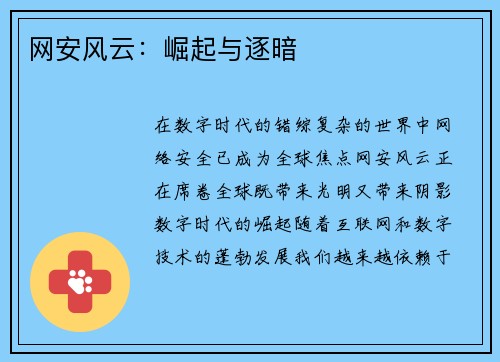 网安风云：崛起与逐暗